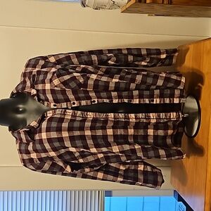 Bass Checkered Buttondown Top